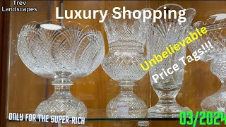 HighEnd Cut Crystal, Glass, and Ornament Shop. A shop for the SUPERRICH!