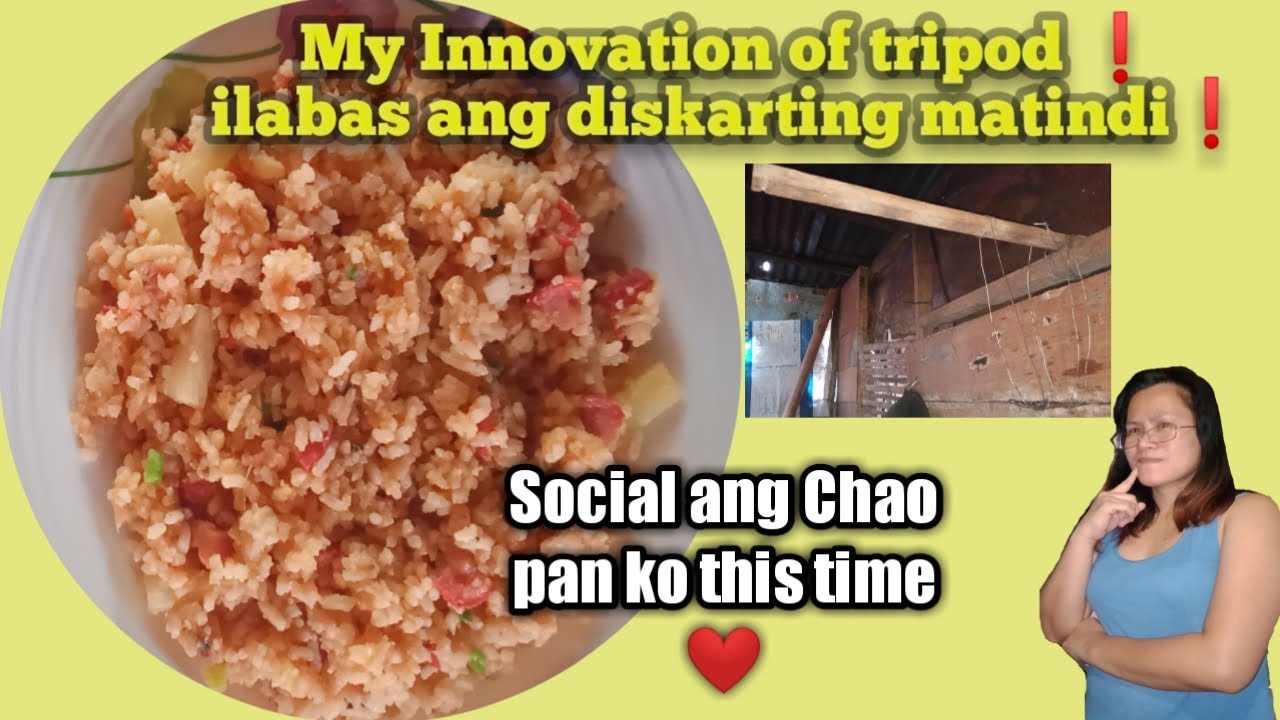 My Innovation tripod | Ilabas ang diskarting matindi | Social ang Chao Pan ko this time