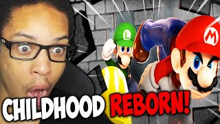Super Mario Bros. Z Reboot Intro 3D Remake Reaction Childhood Reborn