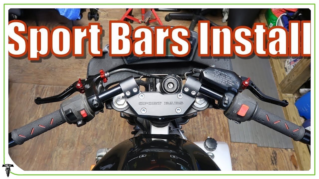 Ninja 650 Sport Bars Install | Ride Rehab ep.8 - YouTube