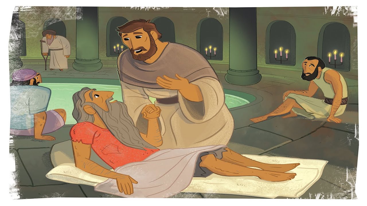 jesus heals the lame man jesus heals the lame man