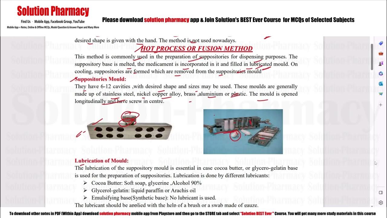 RXinsider  Innovations In Lozenge & Suppository Molds [VIDEO]