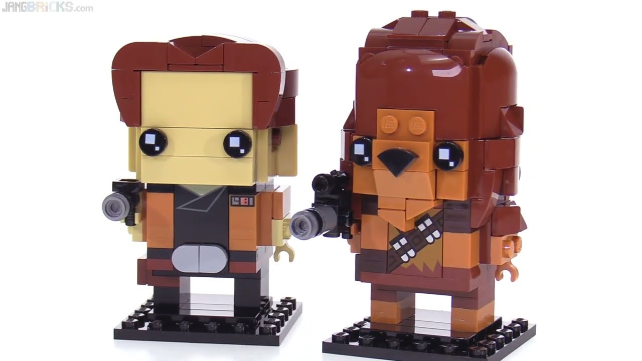 ? LEGO Star Wars Han Solo & Chewbacca Brickheadz reviewed! 41608 
