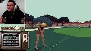 We played this epic golf game against the chat and it was INTENSE - Super Video Golf