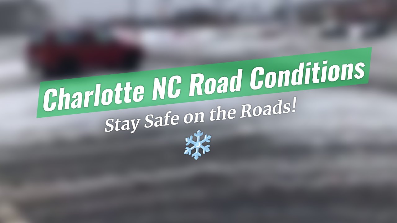 Charlotte's Slick Roads & Snow ❄️🚗 What to Expect!