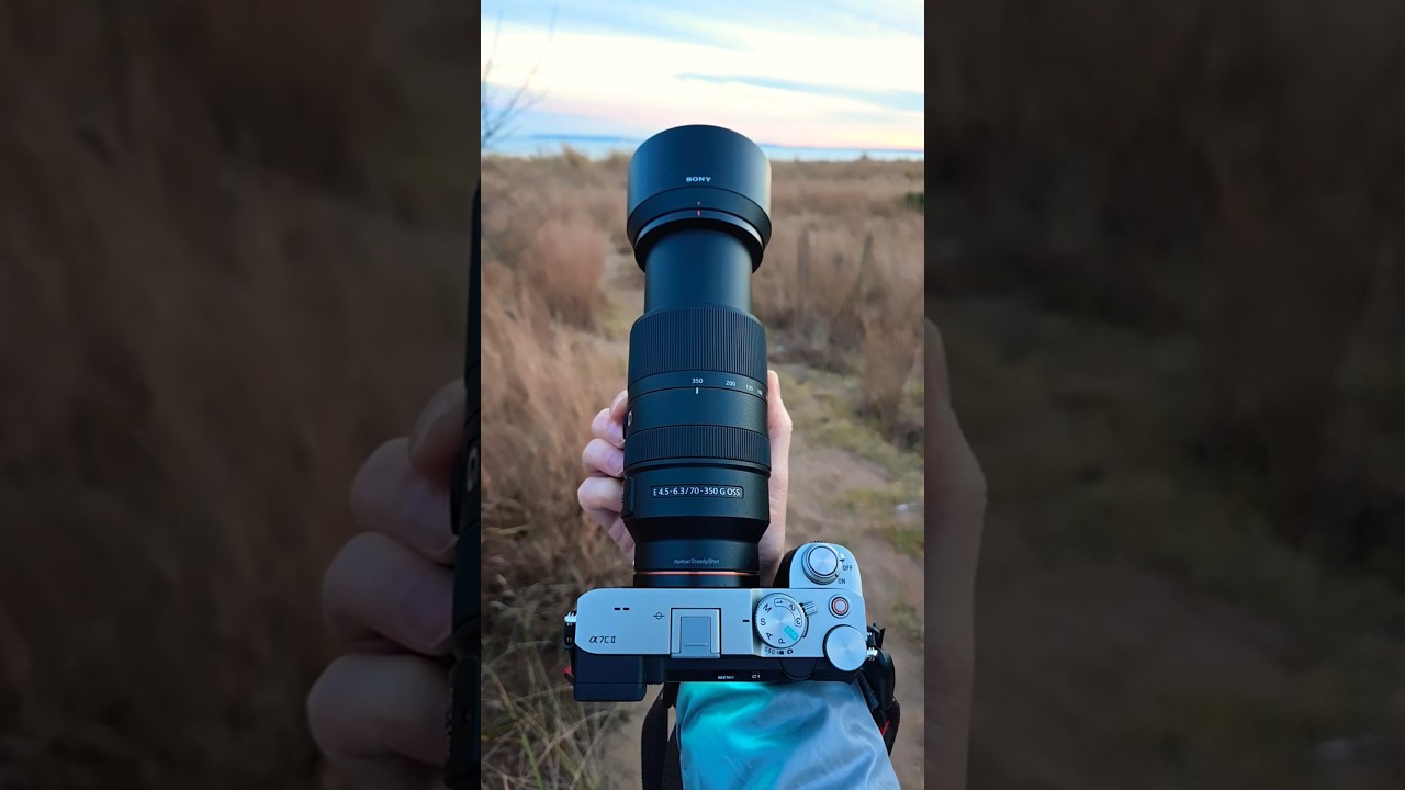 🎥 Sony 70-350mm Super Telephoto apsc Zoom Lens + a7C2 camera (Photo Samples) #photography #cameralens — Video review, click xem trên YouTube