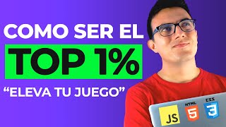 Cómo SER MEJOR que el 99% de los programadores | ¡Comenzando ahora!