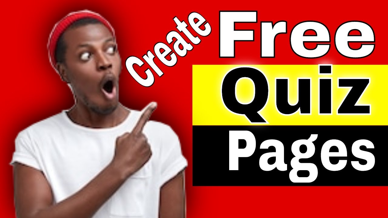 Create free online quiz pages promote clickbank affiliate offers