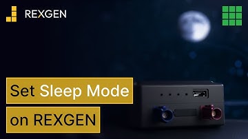 Set up Sleep mode in a REXGEN data logger