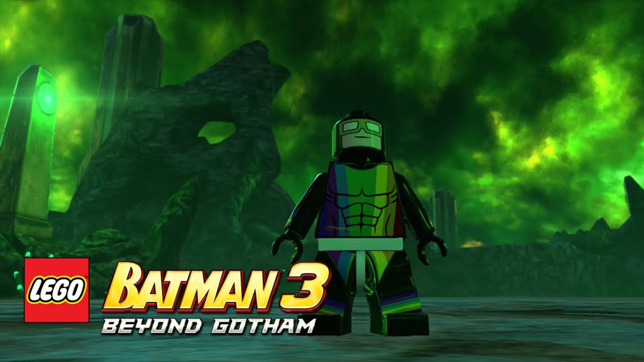 LEGO Batman 3: Beyond Gotham - Rainbow Raider Oa free roam