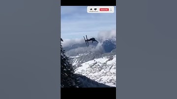 Funny ski fail #shorts #jump #fullsend #skiing #fast #ski #fail #tricks #crazy #frontflip
