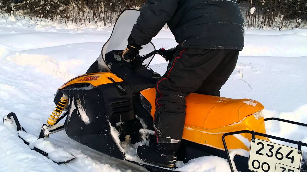 Двигатель на снегоход тикси