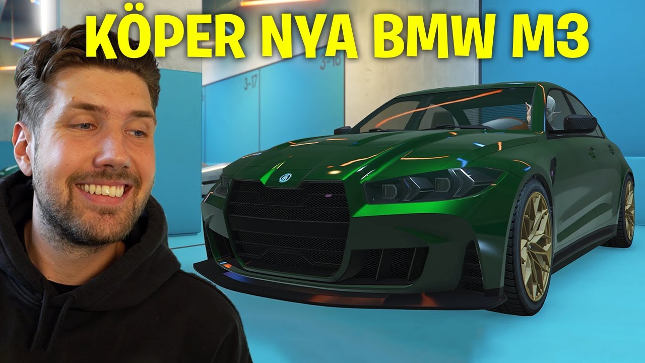 GTA ONLINE - KÖPER NYA OTROLIGA BMW M3 för $2.000.000