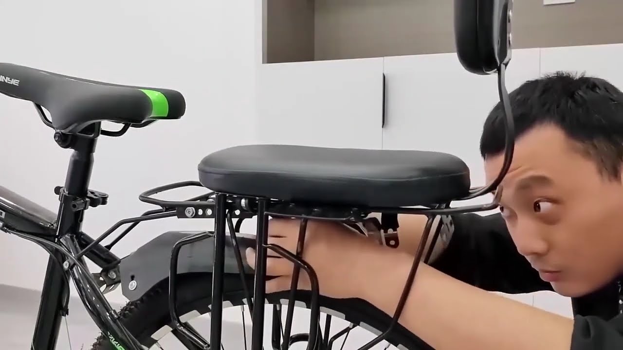 FunBuy-siège Arrière De Vélo Vélo Vélo Enfant Arrière Siège Arrière