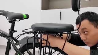 Siège Arrière Accessoires De Vélo, Sécurité Enfant Pour Vélo Arrière