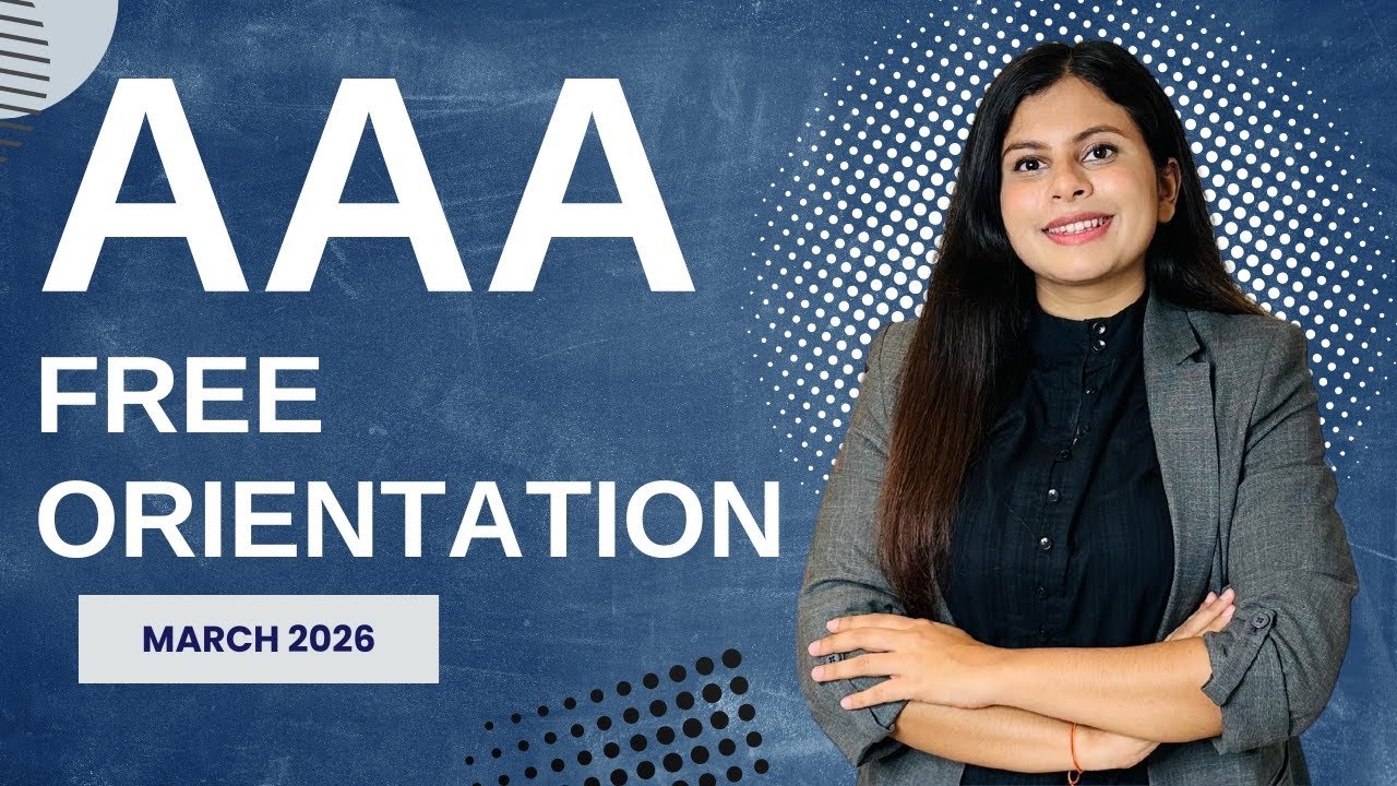 ACCA AAA planner to success March 2026