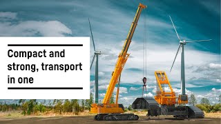 Liebherr - LTR 1150 Compact and strong, transport in one - Animation