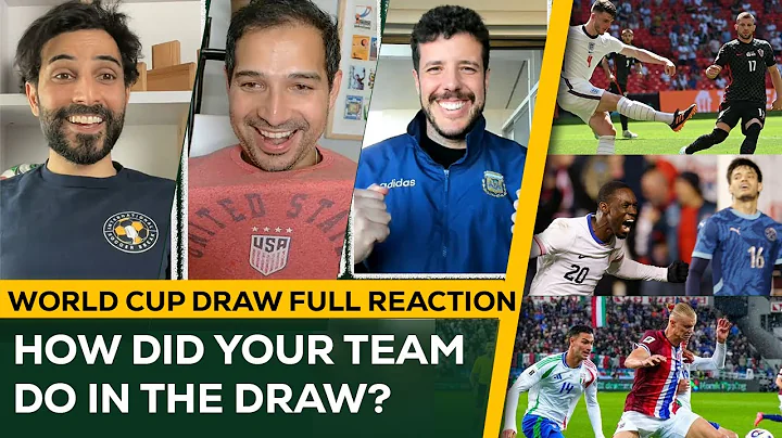 World Cup '26 Draw FULL Group by Group REACTION! | Which TEAMS got the EASIEST & HARDEST Groups?