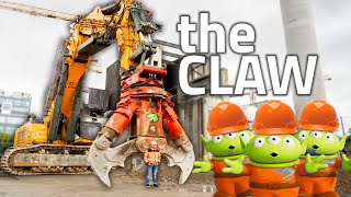 The 2nd LARGEST Demo Excavator In Europe | Aregger Demolition | Europe Vlog 2