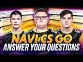 NAVI CSGO Отвечают На Ваши Вопросы