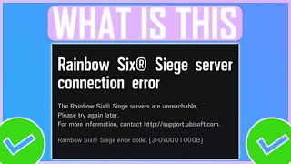 Fix: Rainbow Six Siege Error Code 3-0x0001000b | Rainbow Six Siege Server Connection Error