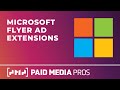 Microsoft Ads Flyer Extensions