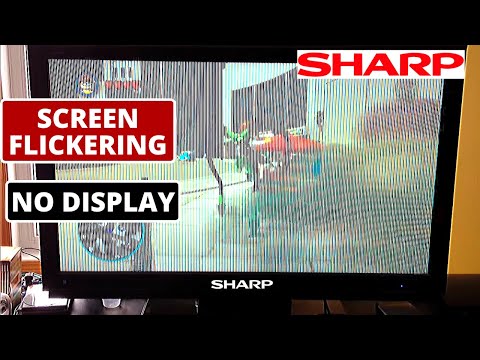 How To Fix SHARP TV Screen Flickering and ON and OFF || TV Display Troubleshooting - Easy Fixes