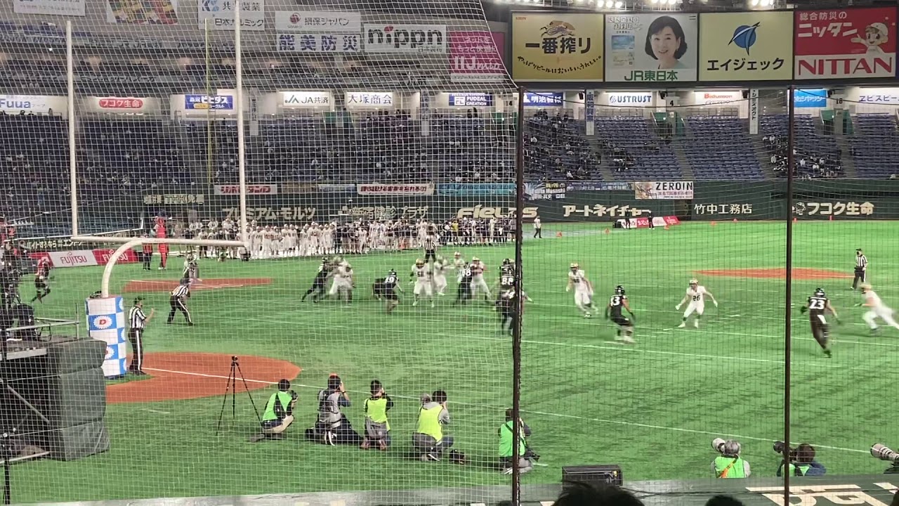 Japan X Bowl 34th オービックシーガルス　TD #29 李卓