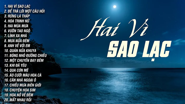 HAI VÌ SAO LẠC - 20 Tuyệt Phẩm Nhạc Vàng Xưa Hay Tê Tái Triệu Con Tim