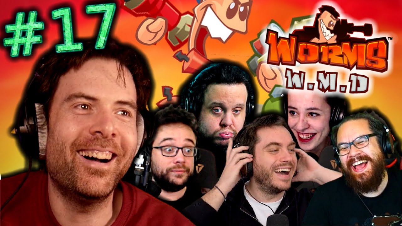 WORMS W.M.D #17 feat. MisterMV, Zerator, Antoine Daniel, Mynthos & AngleDroit (Best-of Twitch)