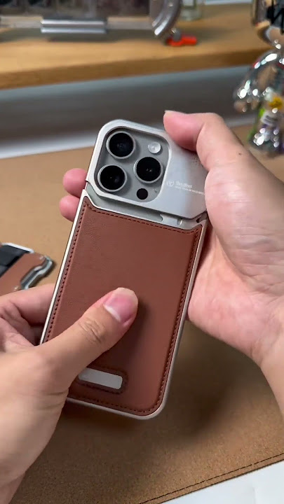 Luxury Metal Leather Phone Case For iPhone 15 14 13 Pro Max Aluminum Magnetic Phone Cover - Skycover