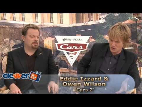 Owen Wilson & Eddie Izzard talk 'Cars 2'