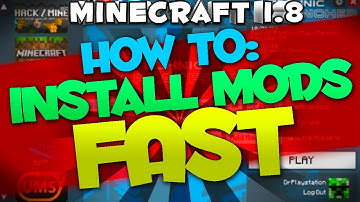 How To Install Minecraft Mods [ 1.8 ] MUST WATCH!