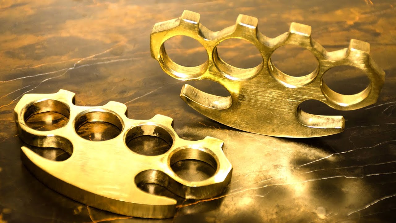 Casting KNUCKLES DUSTERS from Brass