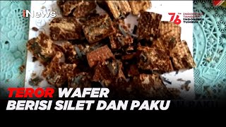 Membahayakan, Pelaku Teror Wafer Berisi Silet Diamankan Polisi #iNews Sore 03/08