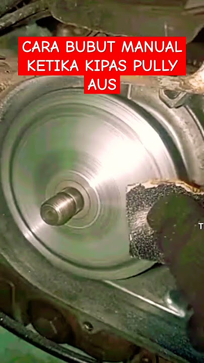 cara bubut manual ketika kipas pully aus #shorts #pully #cvt #bubut #tekhnik #cara #beat #vario #pcx