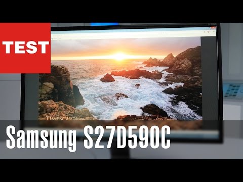 Samsung S27D590C: Neuer Curved-Monitor im Test