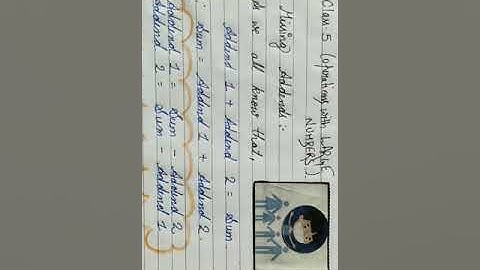 Class 5 | ex 2.1 operation with large numbers