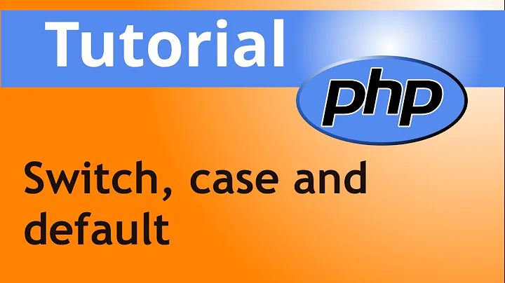 PHP: Tutorial on Switch, multiple case and default