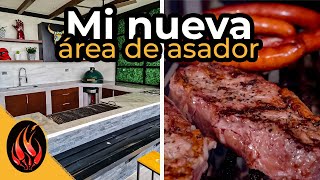 Por Fin mi NUEVA ÁREA de ASADOR está Lista!! | TOQUE Y SAZON