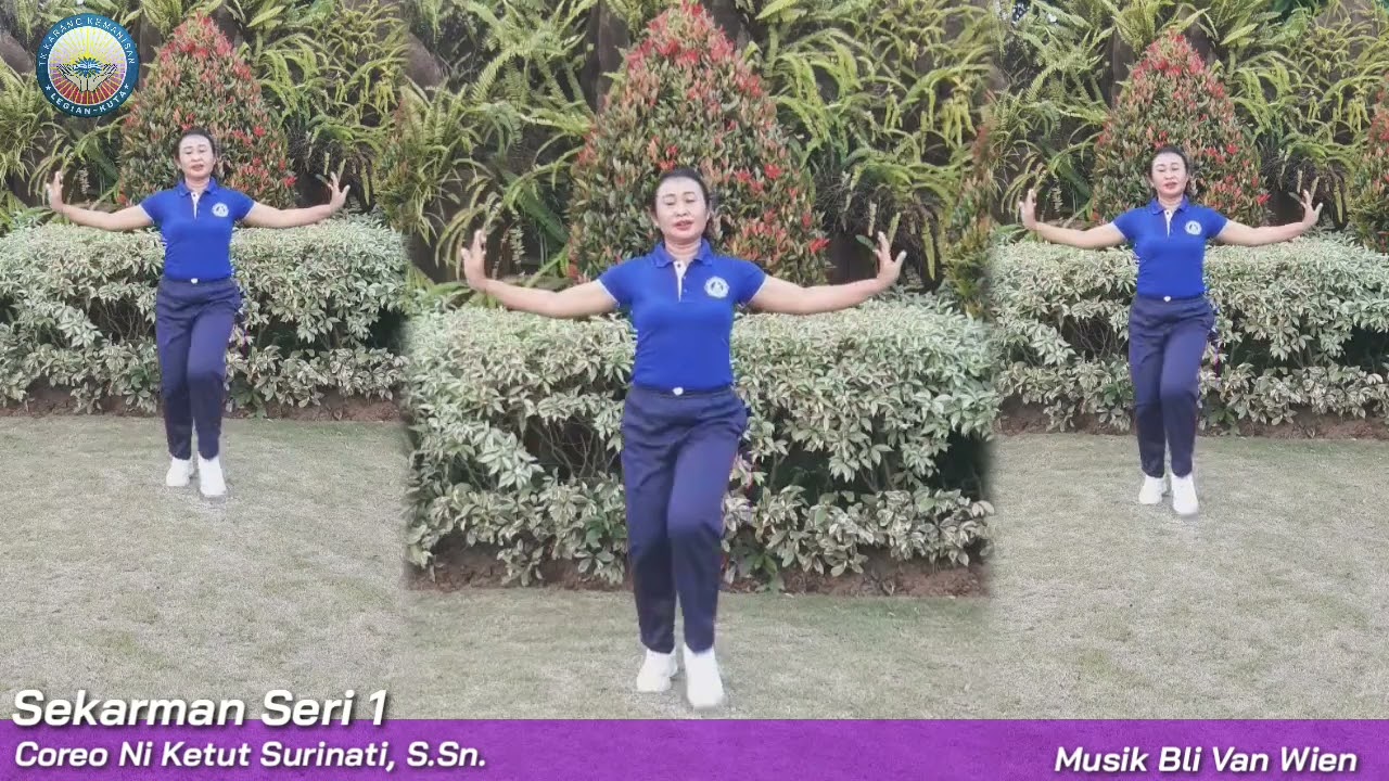 Sekarman Seri 1 | Senam TK Karang Kemanisan | Ni Ketut Surinati, S.Sn