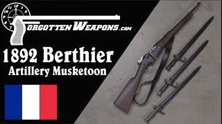 Model 1892 Berthier Artillery Musketoon