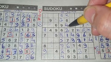 (#4267) Thursday. 🌻 Two Stars Sudoku puzzle. Bonus Extra edition. 03-03-2022 Extra part 2 of 4