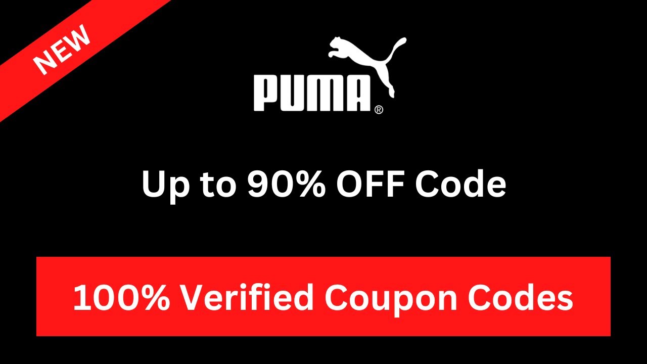 Puma Coupon Code Up to 90 OFF Promo Code 100 Verified Coupons
