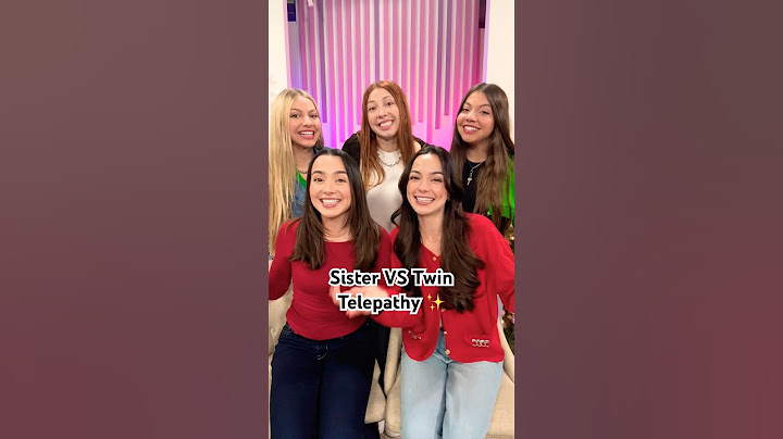 SISTER VS TWIN TELEPATHY 👀🧠😱 @merrelltwins | Triple Charm #Shorts