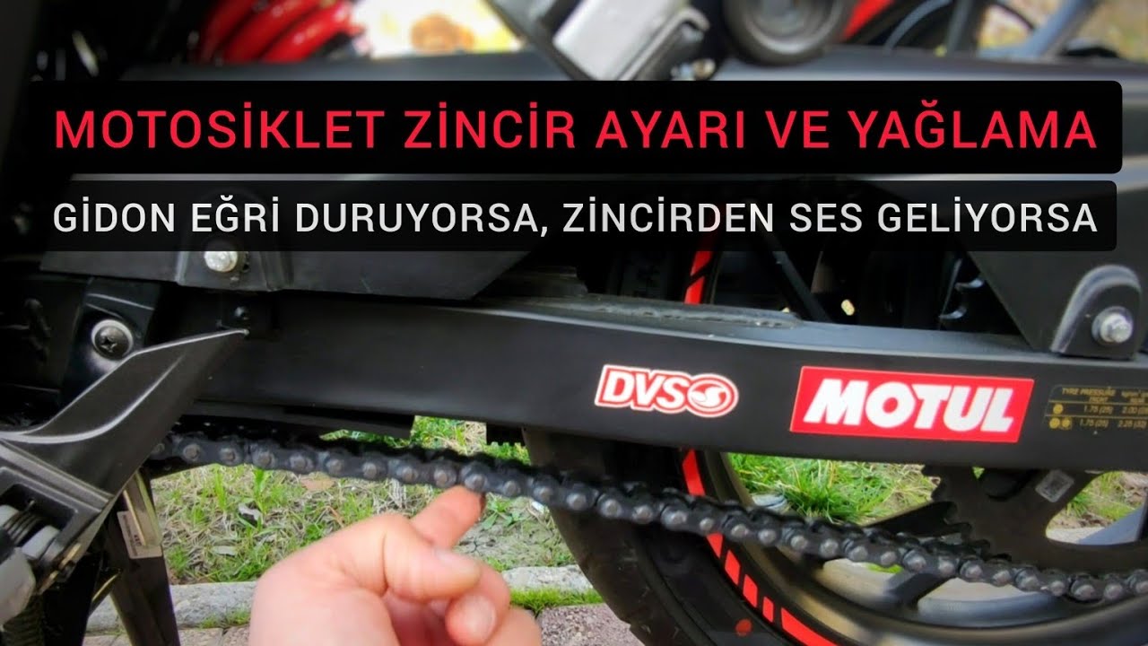 TVS APACHE RTR 200 4.BÖLÜM ZİNCİR AYARI BAKIMI YAĞLAMASI TUM DETAYLAR FABRİKA KULLANIM VERİLERİ İLE