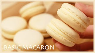 Never fail! How to make basic macarons at home.