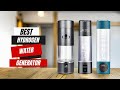 Best Hydrogen Water Generator Bottles 2025 – Top 5 Picks!