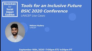 UNICEF Blockchain Use Cases