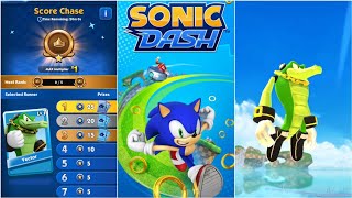 Score chase gameplay in Sonic Dash game 